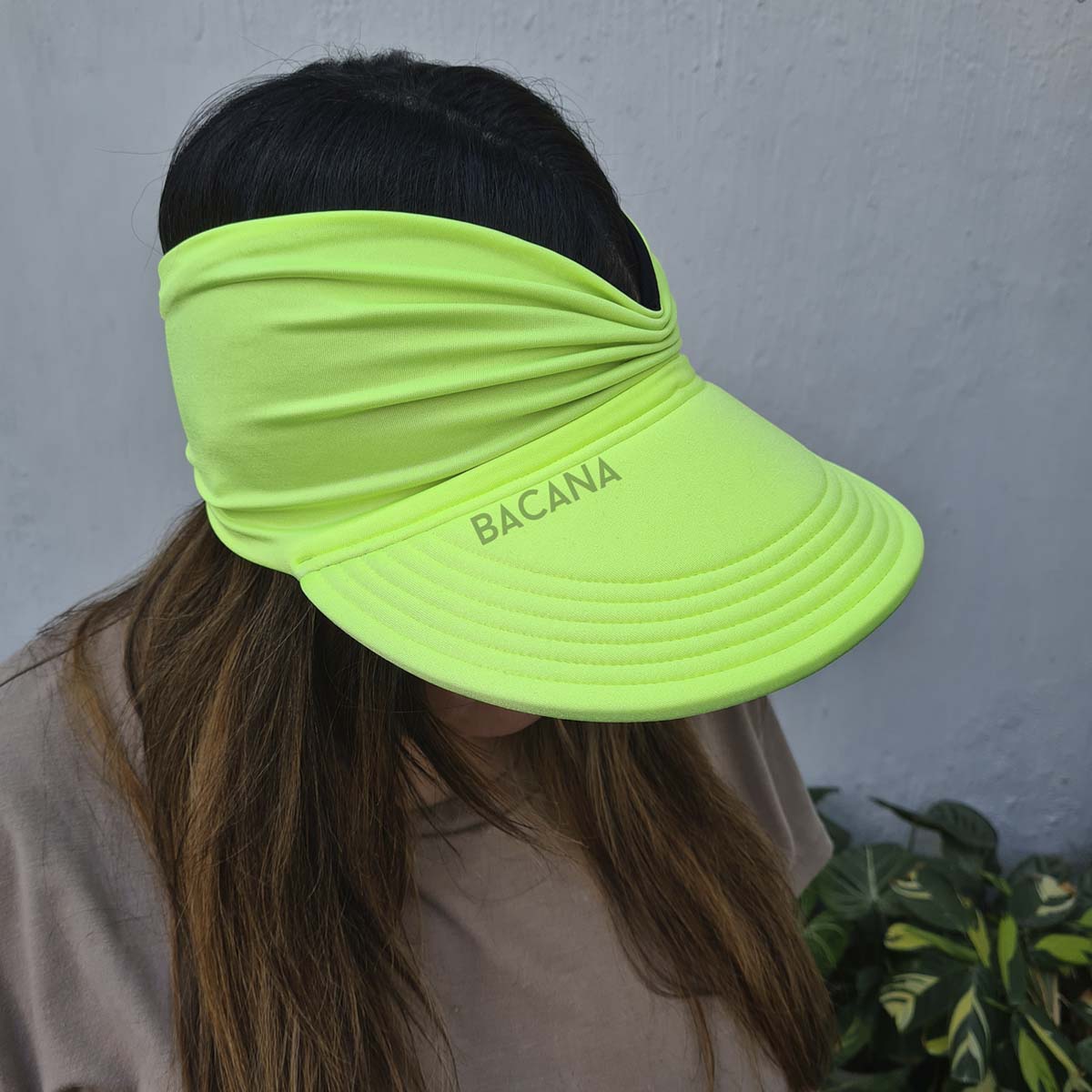Visera Brasileña Bacana Amarillo Neón