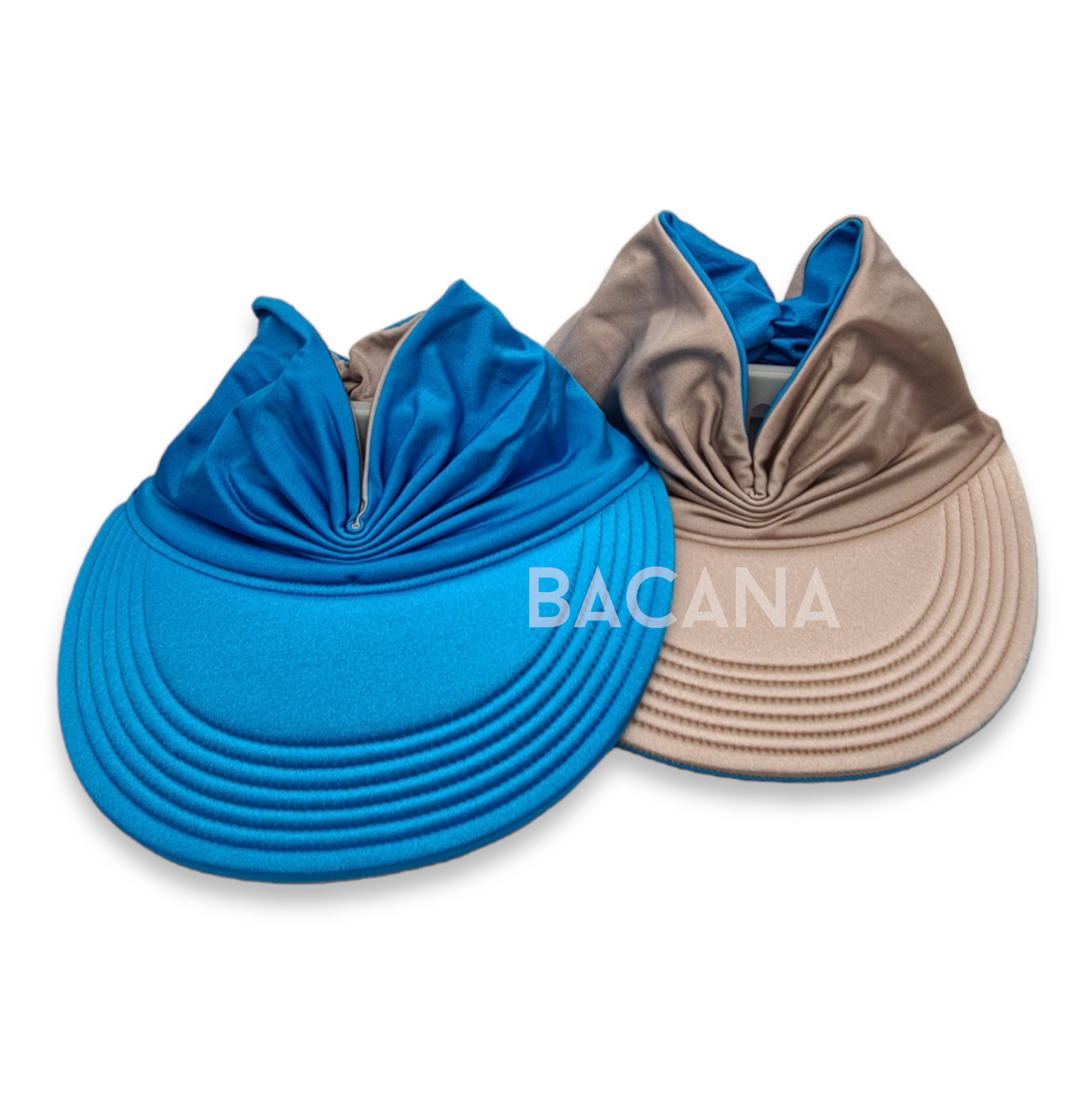 Visera Brasileña Bacana Azul Eléctrico