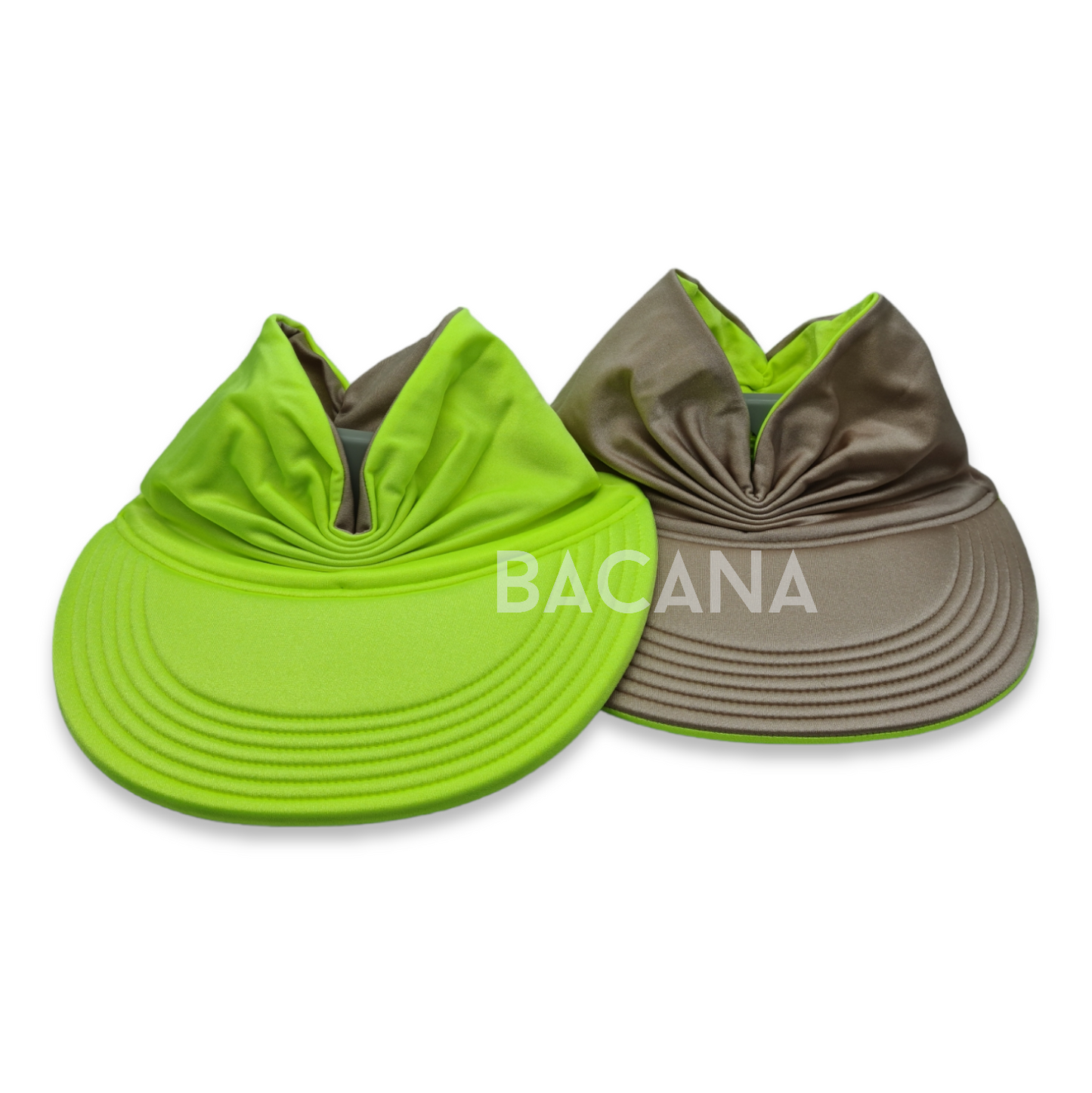 Visera Brasileña Bacana Amarillo Neón