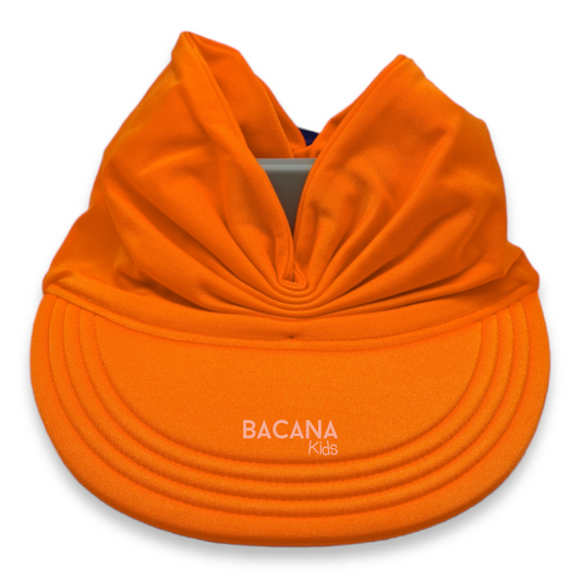 Visera Brasileña Bacana Kids Naranja Neón