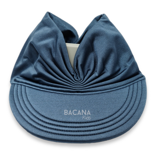 Visera Brasileña Bacana Kids Azul Cenizo