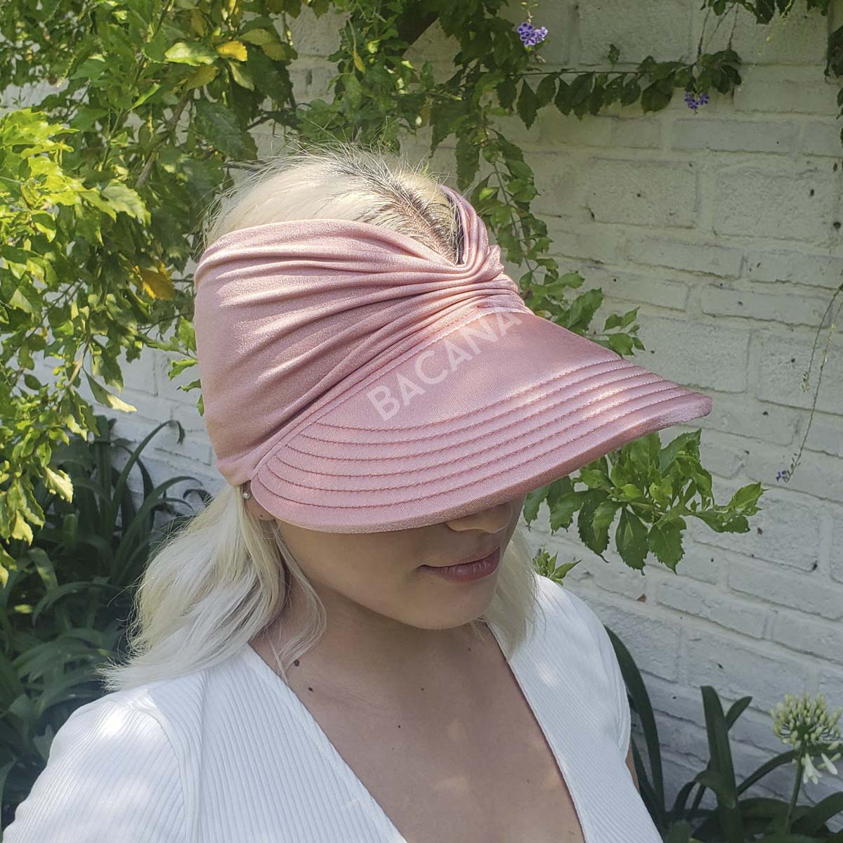 Visera Brasileña Bacana Rosa Palo