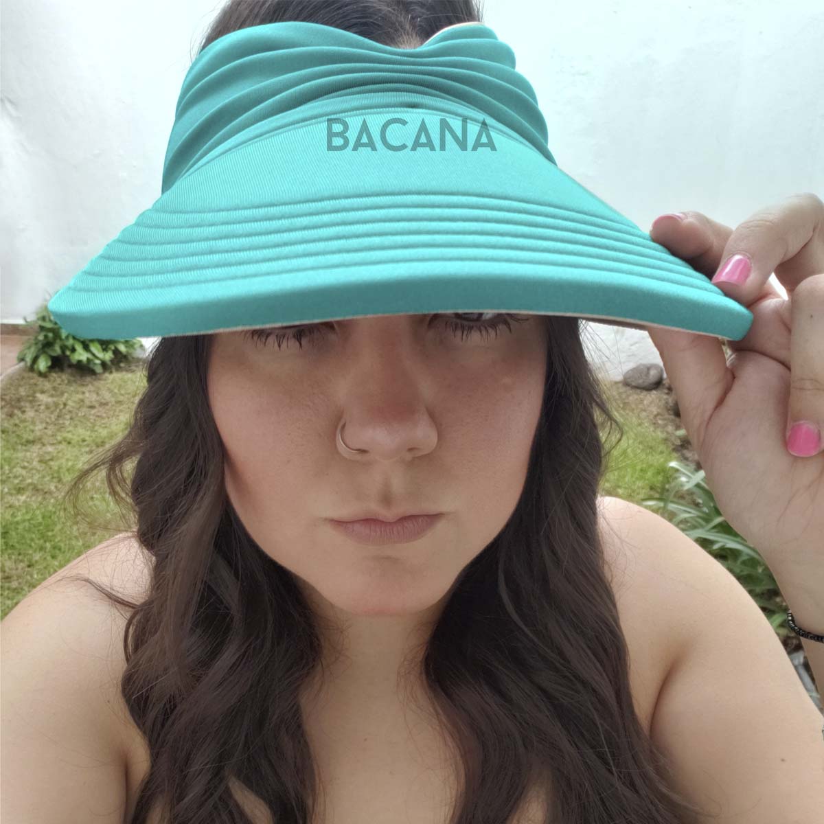Visera Brasileña Bacana Esmeralda