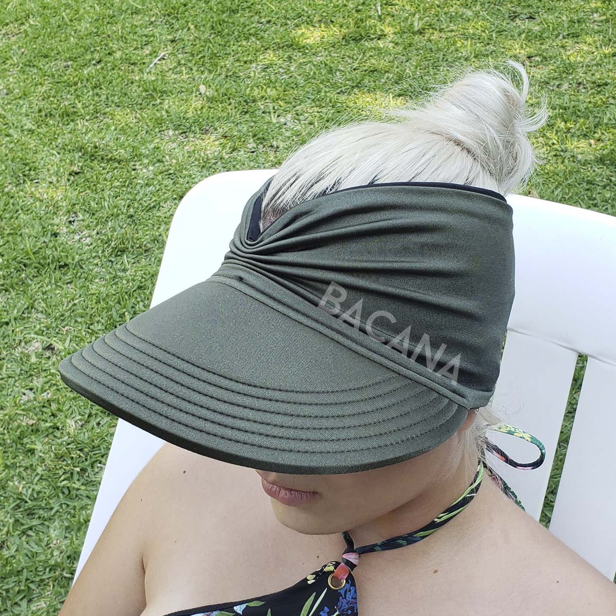 Visera Brasileña Bacana Verde Floresta